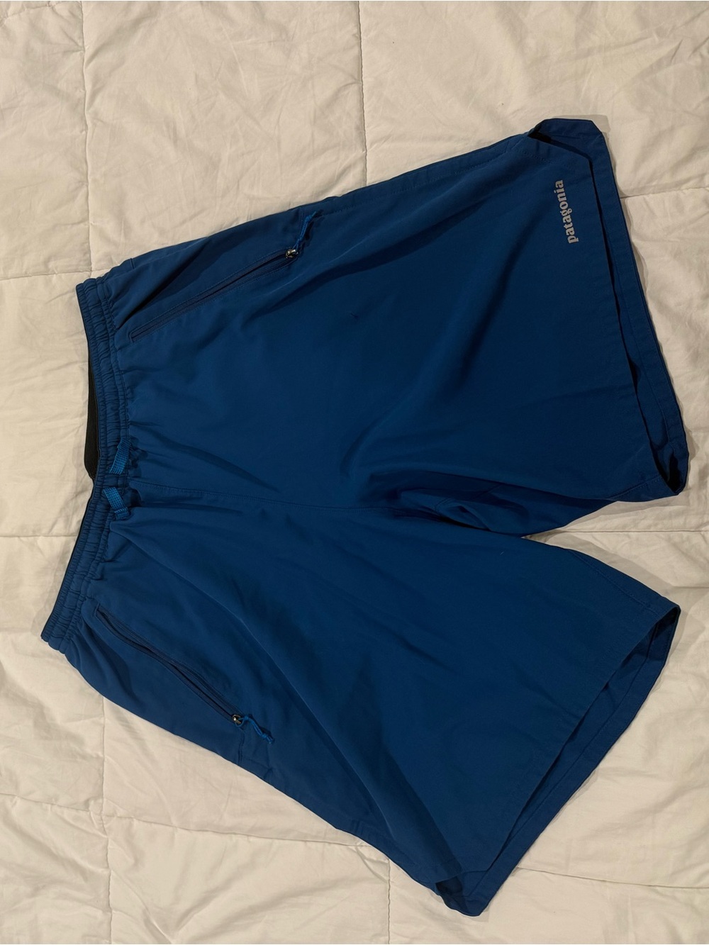 Patagonia Men's Athletic Shorts in Deep Blue